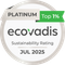 Ecovadis Platinum